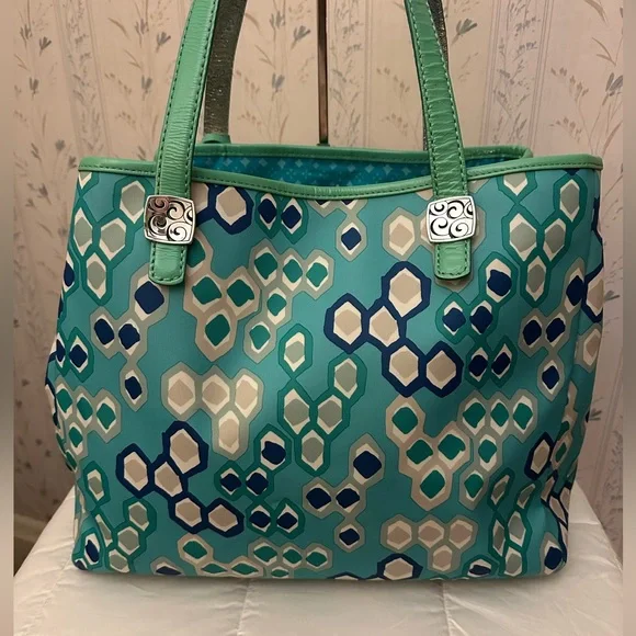 Brighton Vera Bradley Collab Canvas Tote - Picture 3 of 16